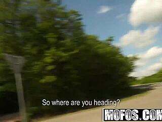 Veronika Works Out In Public Pickup