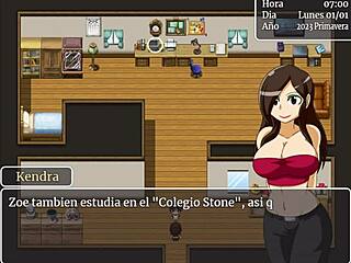 Oh my, in my college game part 1, the student and teacher get wild!