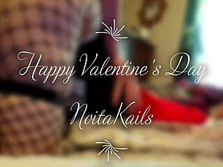 Happy valentines fucking with kailas harleyquin in cosplay