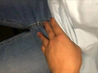 perverted couple excited in midnight car sex