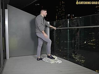 hot blonde british pawg meets stranger for million dollars