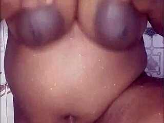 Black Thick Ebony Fucking And Dancing In The Shower