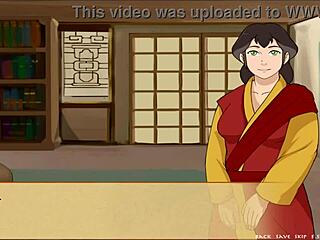 sloopy korra gets intimate in the four elements trainer book 4 love part 62