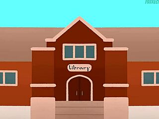 In the library, tomni's hentai romance unfolds with big tits and bookworm vibes.