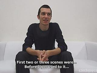 David 3488 in Czech Gay Casting Sucking