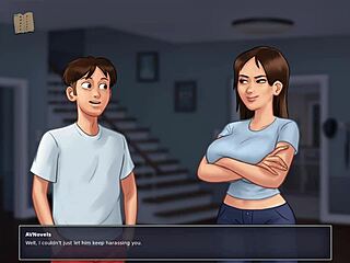 Summertime Saga 191 with Big Tits and Cartoon Fun