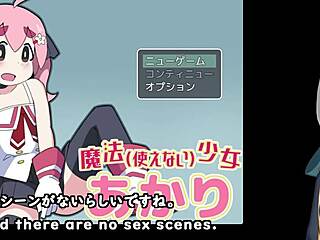 Magic Girl Akari Faces Trials In Translated Game.