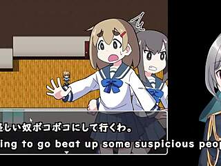 Magic Girl Akari Faces Trials In Translated Game.