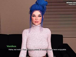 Hot teen gets cum in mouth after anal!