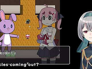 Magic Girl Akari Faces Trials In Translated Game.