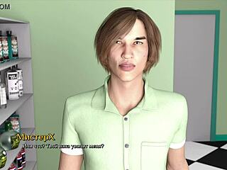 Girlfriend's Pussy Excites In Game Porn Story.