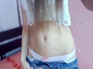 Latina With Tight Ass Gets Pussy Wet On Webcam Masturbation