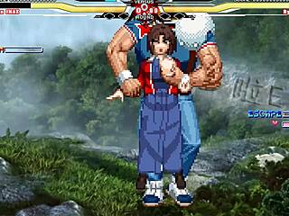 Brian vs Ryougi Shiki in Anime Cumshot