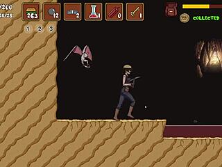 hailey gets her ass fucked in treasure adventure game