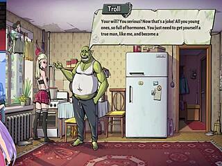 Hot Elf Blonde Feels Excited In Souper Game Demo