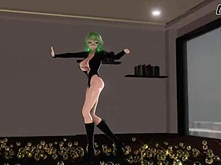 Gumi Vocaloid's big tits bounce in this intriguing MMD hentai scene.