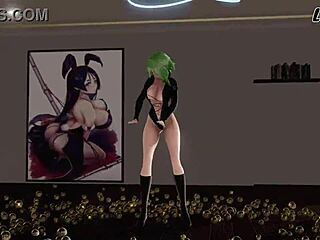 Gumi Vocaloid pupper hopper i het MMD hentai scene