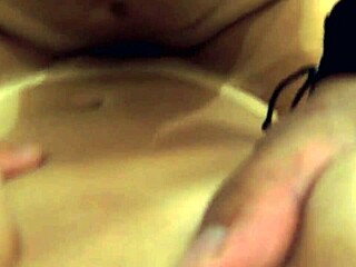 Tight ass milf gets fucked hard! Cum in navel!