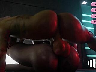 3D Futa MILF Offers Anal Creampie and Blowjob for Every Ass