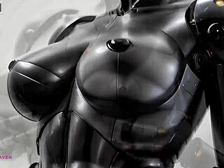 hey, check this big titted sex robot waiting for your cum in close-up pov ai!