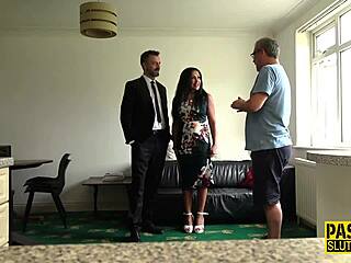 Fetish milf gets ass fingered and spanked hard.