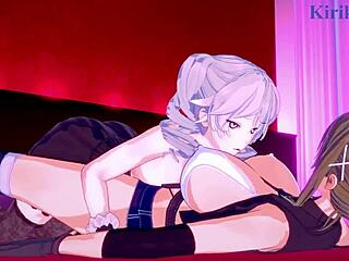 Excellen Browning And Az Sainklaus And Nine And Chitose Kisaragi Intense Futanari Sex - Super Robot Wars Impact & 30 & V Hentai