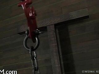 Extreme sadomasochism session unfolds