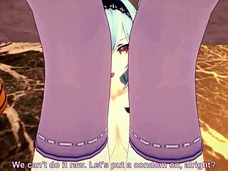 Eula RELAXES by the POOL in Genshin Impact adventure