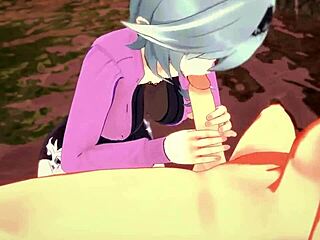 Eula RELAXES by the POOL in Genshin Impact adventure