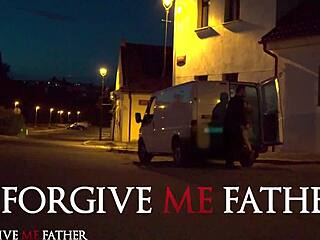 DEVIAnte - Sexy Brunette Admits Craving Rough Sex with Monster Cock to Preacher