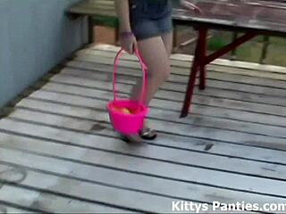 Come Help Me Look For Easter Eggs Out Back