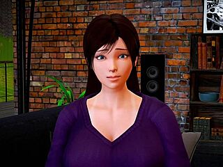 why does this milf have such big tits in my new family?