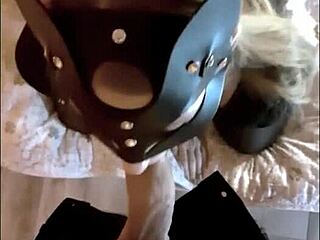 Blonde With Small Tits Sucks Monster Cock Boldly.