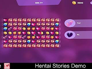 hentai stories demo with erotic anime game scenes