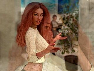 In this taboo university story, a redhead engages in hentai adventures in 3D anime.