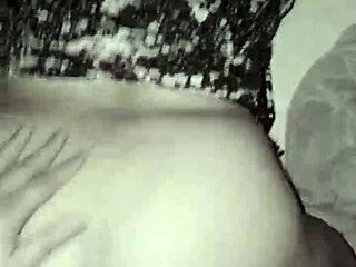 i get doggystyled with creampie in my tight pussy, feeling so full.