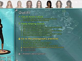 Prazeres da cidade grande 77 foca na Cassie de peito de fora