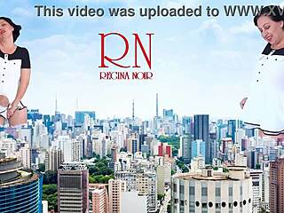 Giant lady without panties walks city streets flashing huge juicy ass like tall voyeur whore