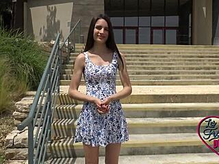 so, candie the brunette wanted to live out her wild fantasies