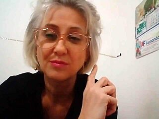 Blonde Milf In Lingerie Amateur Video