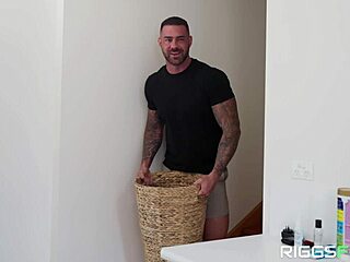 Fit babe gets caught while fucking that tight pussy with monster cock