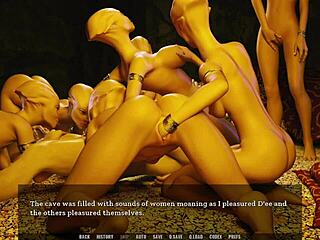 Reverse Gangbang Orgy with Aliens in 3D! Unending Void 6 is Insane!