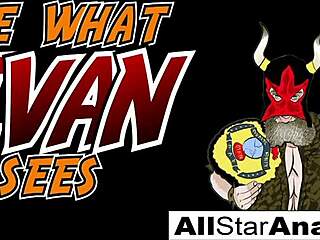 Leya Falcon Feeds Her Anal Creampie