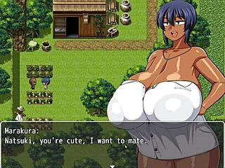 Tanned Girl Natsuki Hentai Game Ep 12 Masturbates Huge Bbc Outside