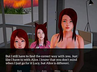 Моя новая семья щупает упругие титьки в аниме