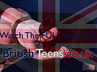 Does this british student get spanked in detention?