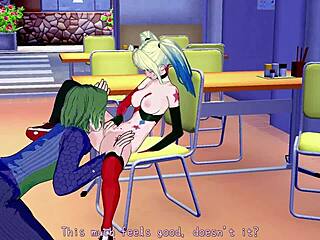 harley quinn hentai blowjob handjob cumshot gameplay