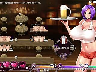 Karryn navigates prison level 2 in this hentai adventure