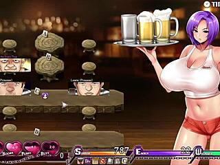 Karryn navigates prison level 2 in this hentai adventure