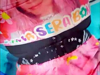 Interracial Brunette Masturbates Her Big Pussy And Touches Tits